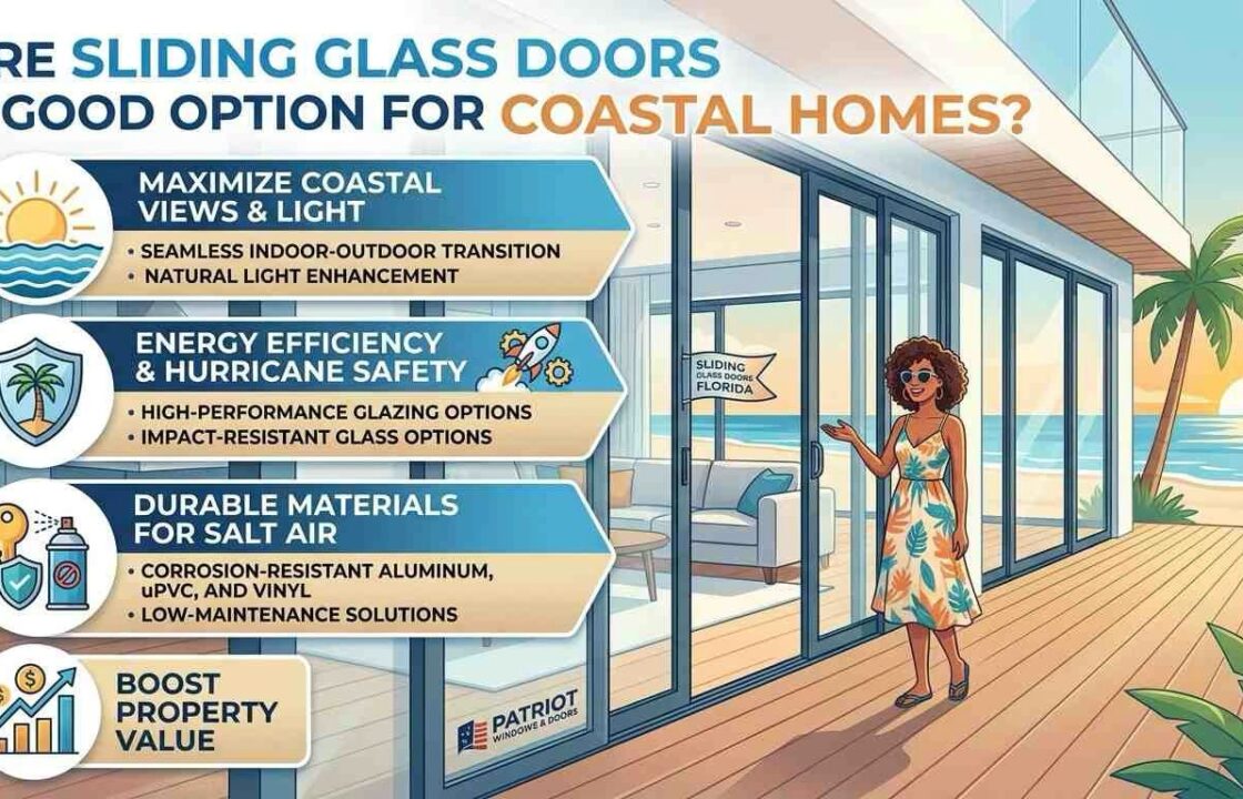 Are Sliding Glass Doors a Good Option for Coastal Homes?