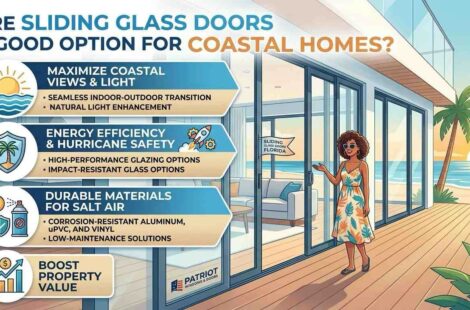 Are Sliding Glass Doors a Good Option for Coastal Homes?