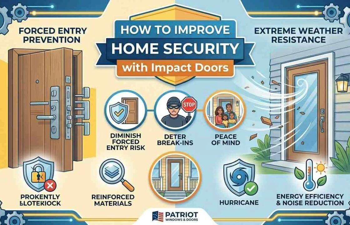 How to Improve Home Security With Impact Doors