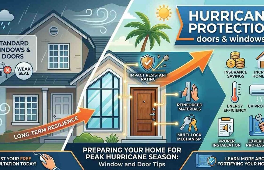 Preparing Your Home for Peak Hurricane Season: Window and Door Tips