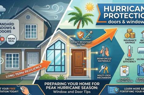 Preparing Your Home for Peak Hurricane Season: Window and Door Tips