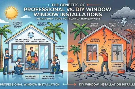The Benefits of Professional vs. DIY Window Installations