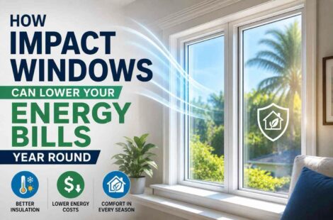 How Impact Windows Lower Energy Bills Year Round