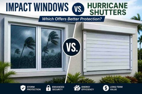 Impact Windows vs. Hurricane Shutters: Which Offers Better Protection?