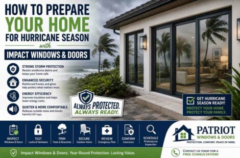 Prepare Your Home for Hurricane Season With Impact Windows