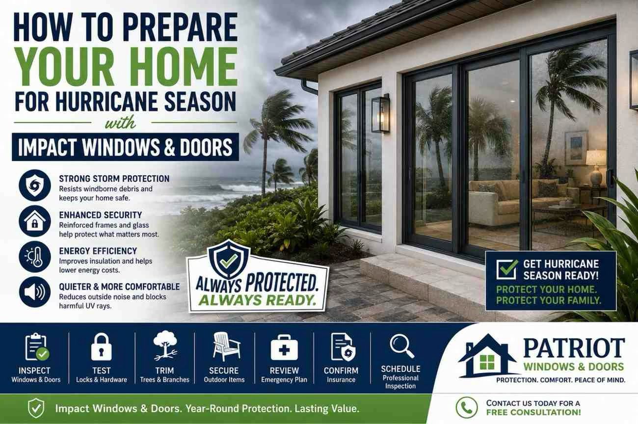 Prepare Your Home for Hurricane Season With Impact Windows