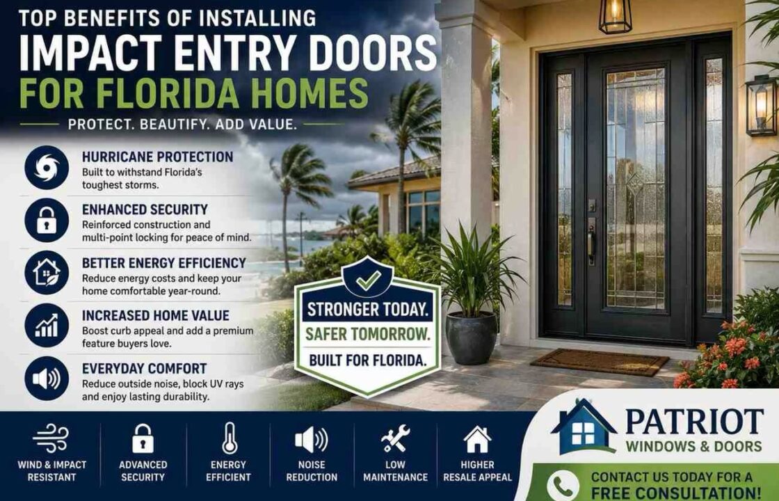 Top Benefits of Installing Impact Entry Doors in Florida