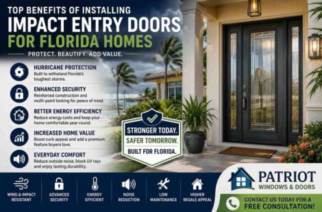 Top Benefits of Installing Impact Entry Doors in Florida