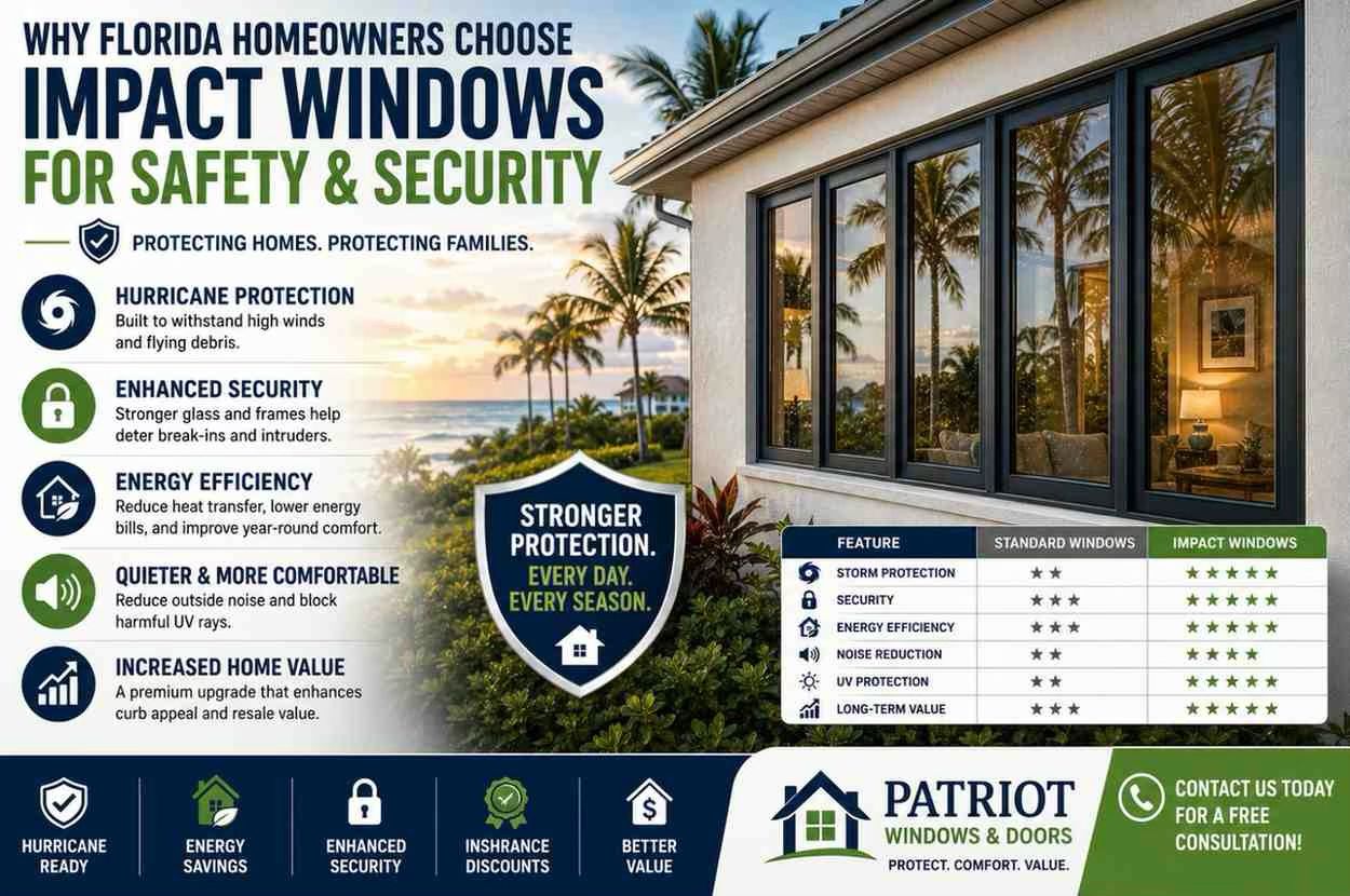 Why Florida Homeowners Choose Impact Windows